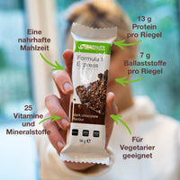 Thumbnail for HERBALIFE - Formula 1 Express Riegel Dark Chocolate (7 Riegel)