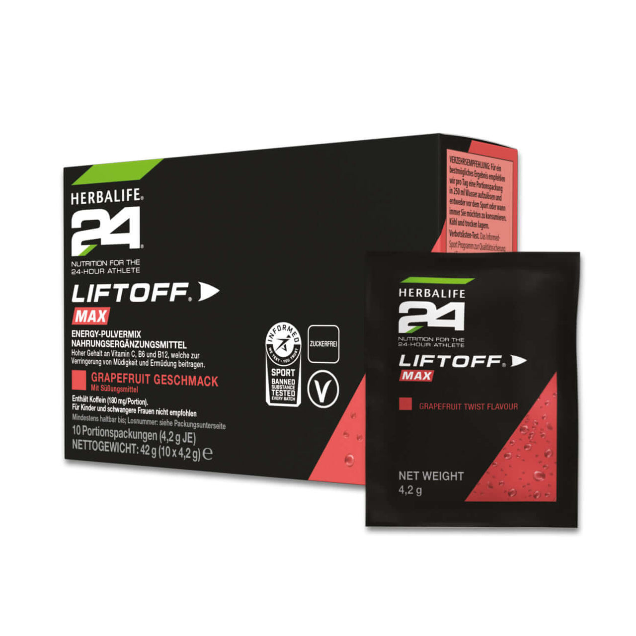 HERBALIFE - H24 LiftOff Max Grapefruit Geschmack